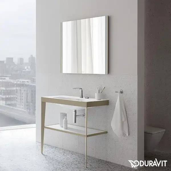 Зеркало с LED подсветкой Duravit XViu 102 х 4 х h80 см, версия "icon" (XV70430B1B1) фото 2 Aquada.com.ua