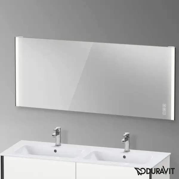 Зеркало с LED подсветкой Duravit XViu 182 х 4 х h80 см, версия "icon" (XV70480B2B2) фото 2 Aquada.com.ua