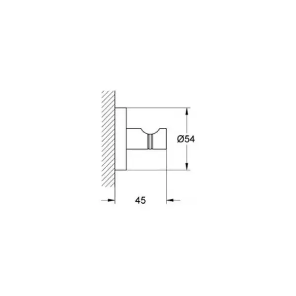 Гачок для халата Grohe Essentials New (40364001)