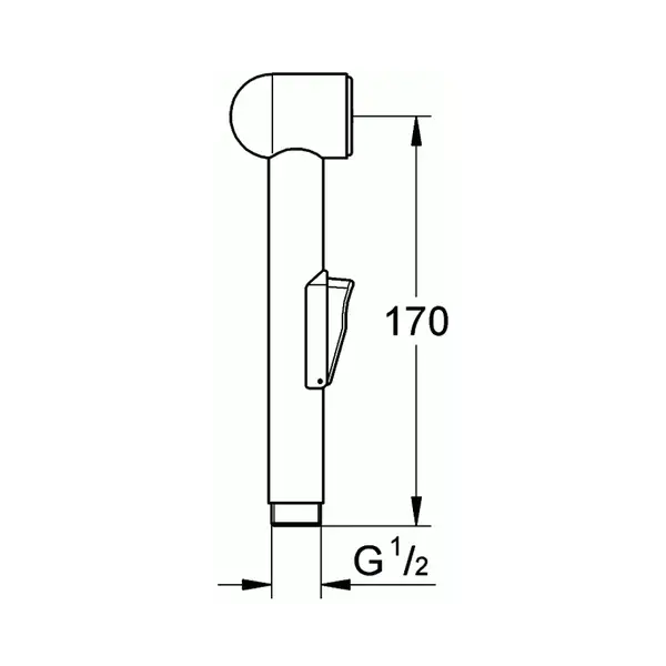 Ручний душ Grohe Trigger Spray хром (28343000)