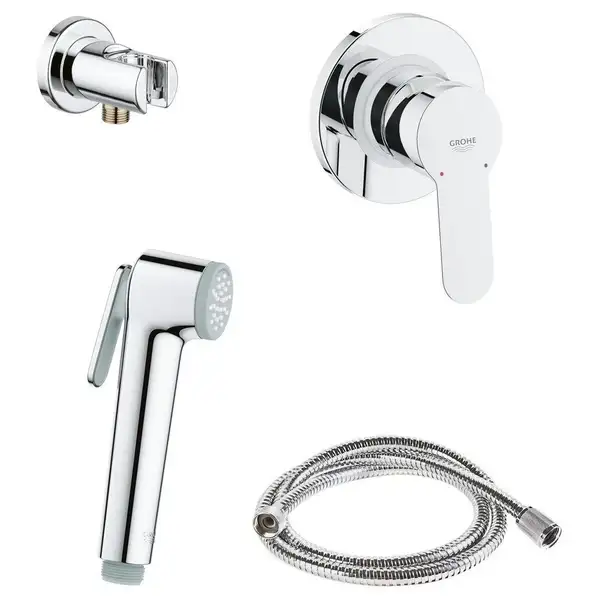 GROHE Набор для гигиенического душа BAU EDGE (28512001) фото 1 Aquada.com.ua