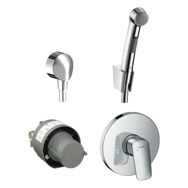 HANSGROHE Набор скрытого монтажа с гигиенической лейкой Logis  (1102019) фото 1 Aquada.com.ua