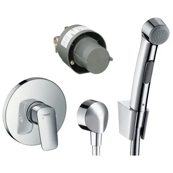 Комплект прихованого монтажу Hansgrohe Logis, хром (20180007)