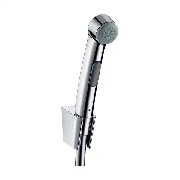 Гігієнічний душ Hansgrohe зі шлангом 1.2 м і власником, чорний матовий хром (32129340)