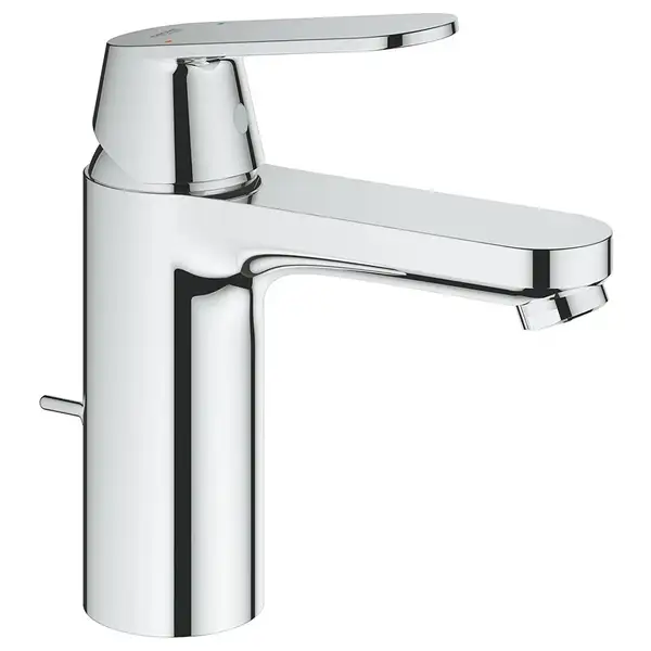 Смеситель для раковины Grohe Eurosmart Cosmopolitan (цвет - хром), с донным клапаном (23325000) фото 7 Aquada.com.ua