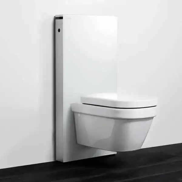 Инсталляция для подвесного унитаза Geberit Monolith Plus (131.221.SI.5) фото 4 Aquada.com.ua