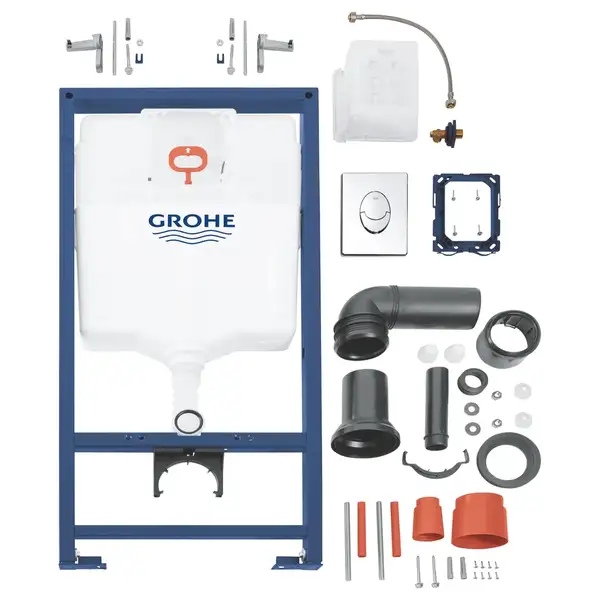 Grohe Rapid SL Система инсталляции для унитаза, хром (38721001)