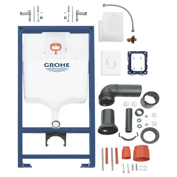 Grohe Rapid SL Инсталляция для унитаза 3в1, белая (38722001)