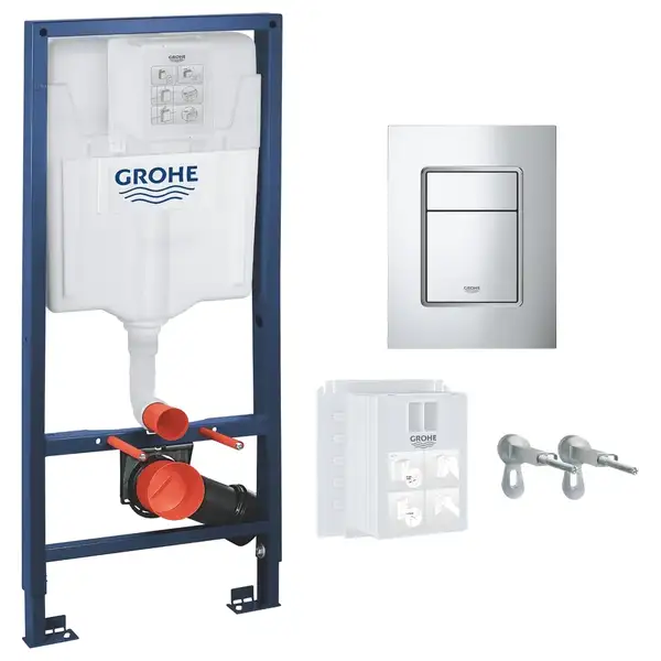 GROHE инсталляция для подвесного  унитаза Rapid SL 3в1 (39501000) фото 1 Aquada.com.ua