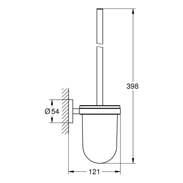 Йорж для унітазу Grohe Essentials New (40374001)