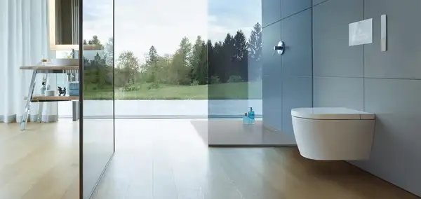 Клавиша смыва, бесконтактная Duravit A1 (стекло белое) (WD5003012000) фото 3 Aquada.com.ua