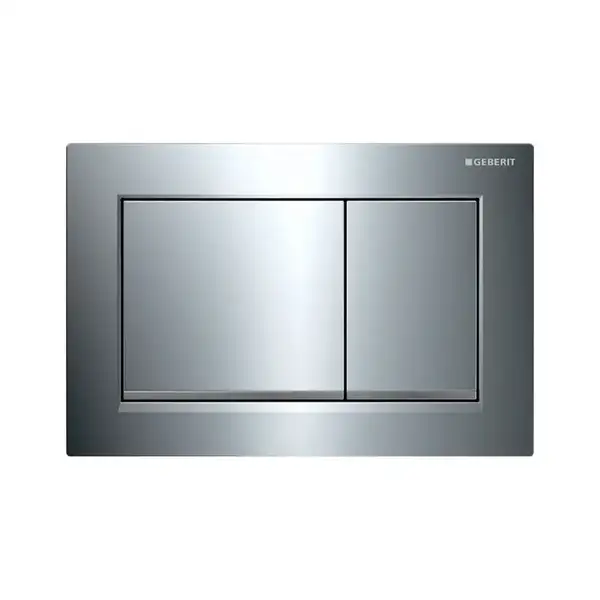 Geberit Omega 30 Клавіша змиву, хром/матовий хром (115.080.KH.1)