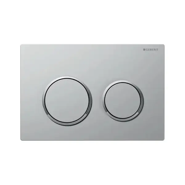 Geberit Omega 20 Клавіша змиву, матовий хром (115.085.JQ.1)