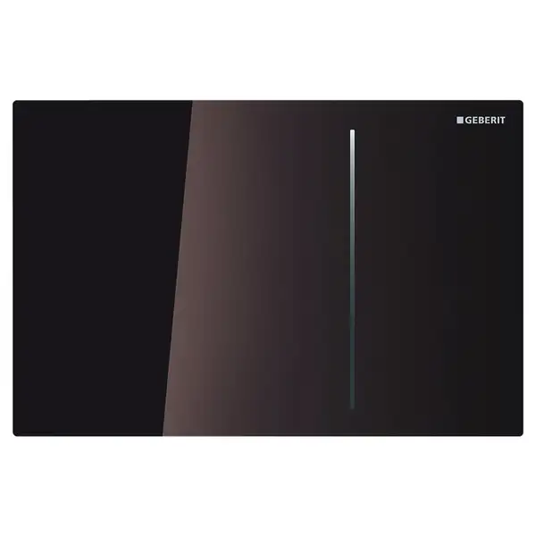 Смывная клавиша Geberit Sigma 70 (стекло умбра), для смывного бачка скрытого монтажа Sigma 8 см (115.625.SQ.1) фото 1 Aquada.com.ua