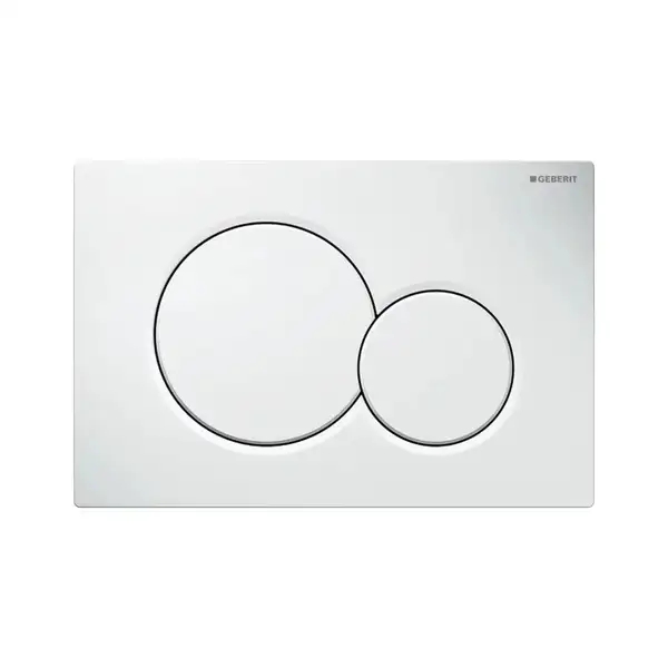 Geberit Sigma 20 Клавіша змиву, пластик, біла (115.770.11.5)