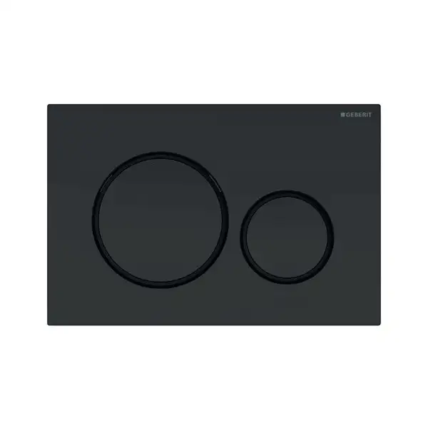 Geberit Sigma 20 Клавіша змиву, чорний матовий (115.882.16.1)
