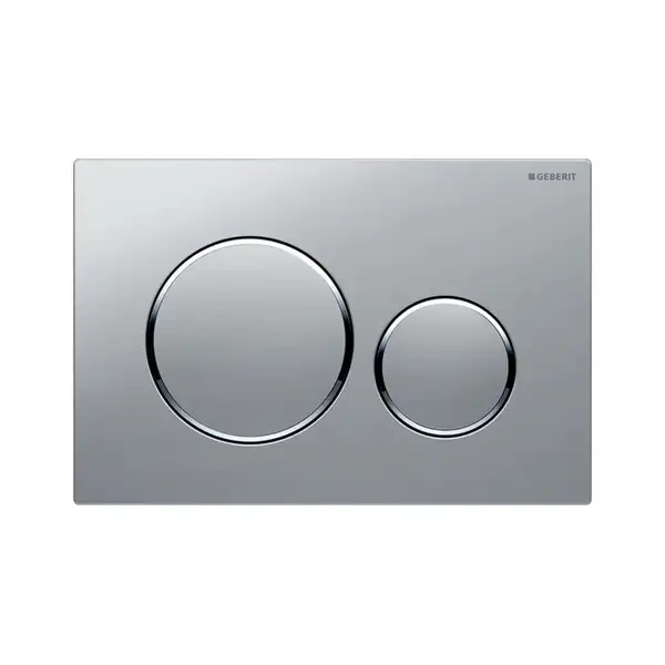 Geberit Sigma 20 Клавіша змиву, хром матовий/глянцевий (115.882.JQ.1)