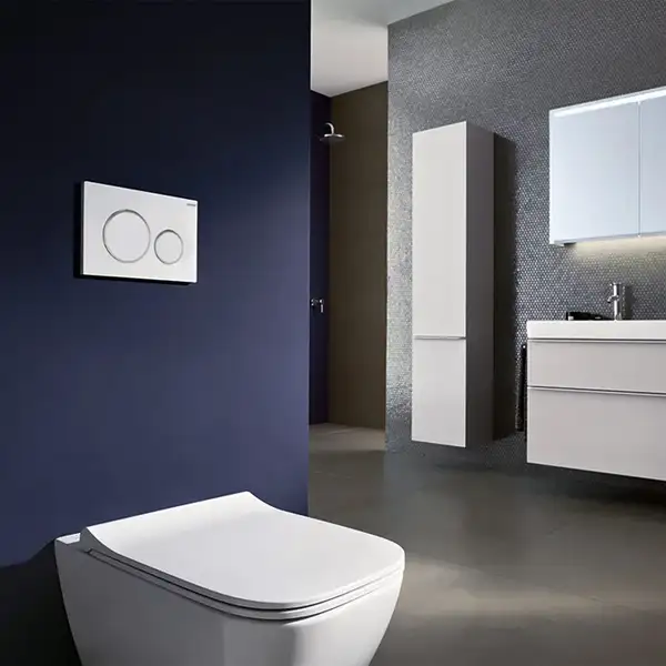 Geberit Sigma 20 Клавіша змиву, білий мат/хром (115.882.JT.1)