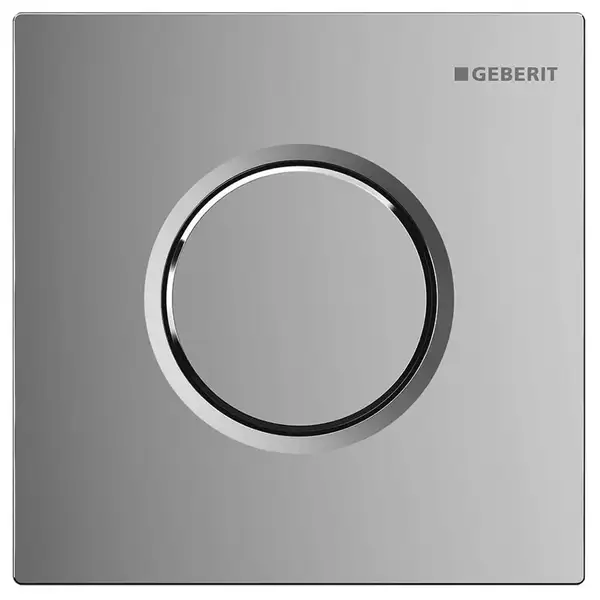 Система пневматического управления смывом писсуара Geberit Sigma 01 (пластик глянцевый хром) (116.011.21.5) фото 1 Aquada.com.ua
