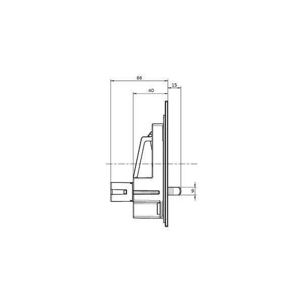 Кнопка смыва Villeroy & Boch ViConnect E300 (белый матовый/хром) (922169N5) фото 3 Aquada.com.ua