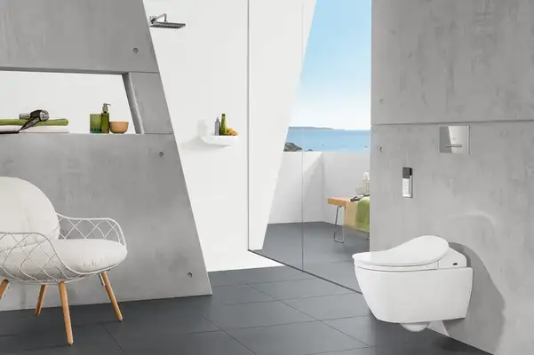 Клавиша смыва Villeroy & Boch ViConnect E300, хром (92218061) фото 3 Aquada.com.ua