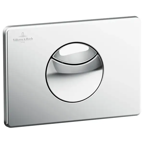 VILLEROY & BOCH Клавиша смыва Villeroy&Boch ViConnect (92248561) хром фото 1 Aquada.com.ua