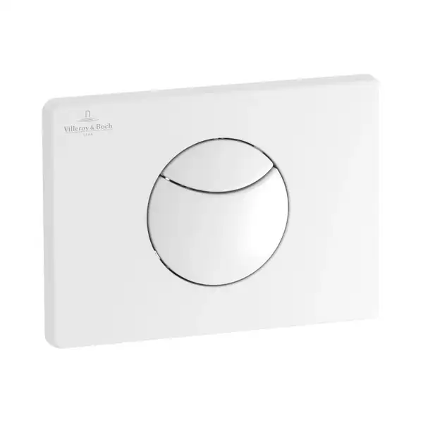 VILLEROY & BOCH Клавиша смыва Villeroy&Boch ViConnect (92248568) белая фото 1 Aquada.com.ua