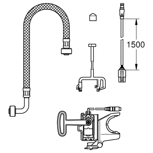 Монтажний комплект Grohe (46944001)