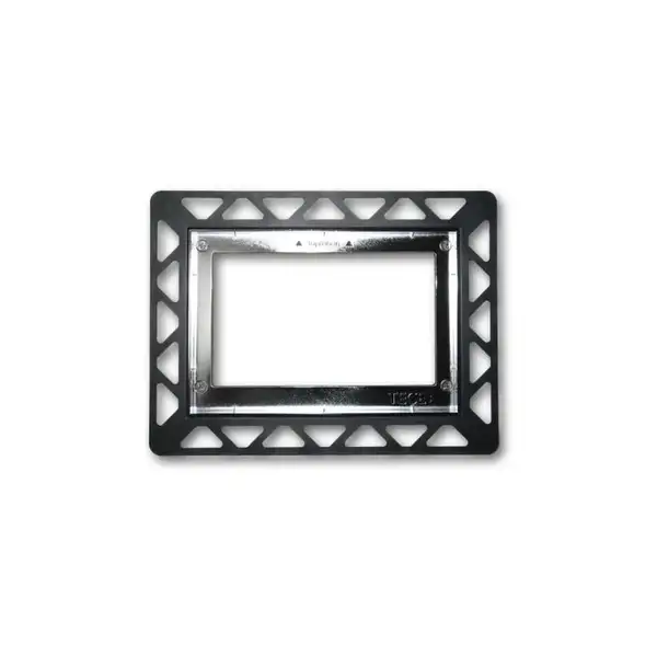 Монтажная рамка для установки стеклянных панелей Teceloop modular на уровне стены Белая 9 240 646 (9240646) фото 1 Aquada.com.ua