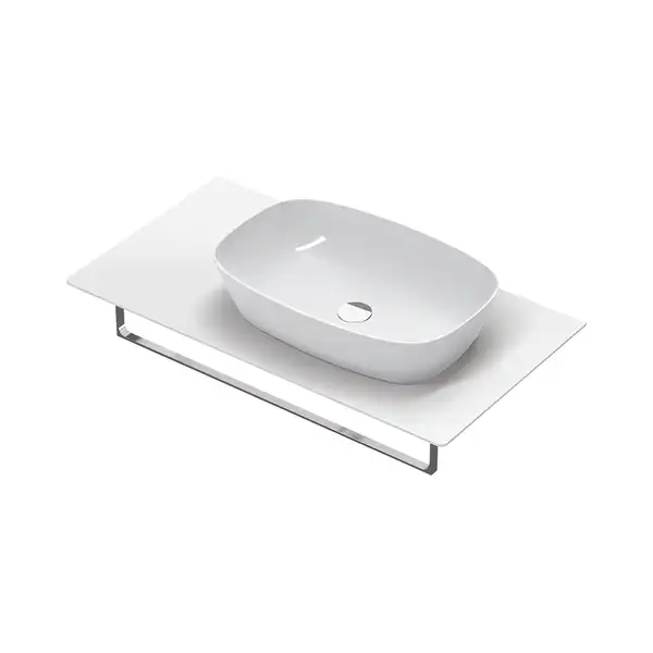 Керамическая столешница для раковины чаша справа Catalano Green Lux 100 х 54 см (1PC10C500) фото 1 Aquada.com.ua