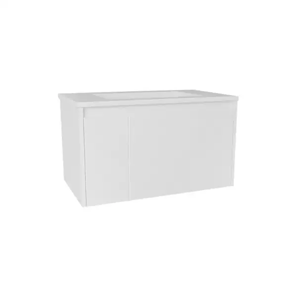 Тумба с раковиной 80 см Devit Laguna, белый (0021110W) фото 1 Aquada.com.ua
