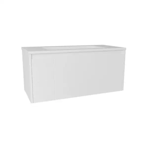 Тумба с раковиной 100 см Devit Laguna, белый (0022110W) фото 1 Aquada.com.ua