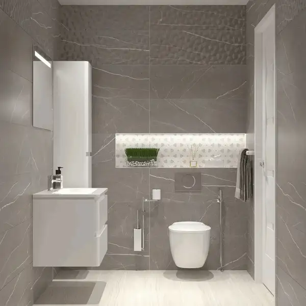 Пенал подвесной Devit Fly, белый глянцевый (0031120W) фото 4 Aquada.com.ua