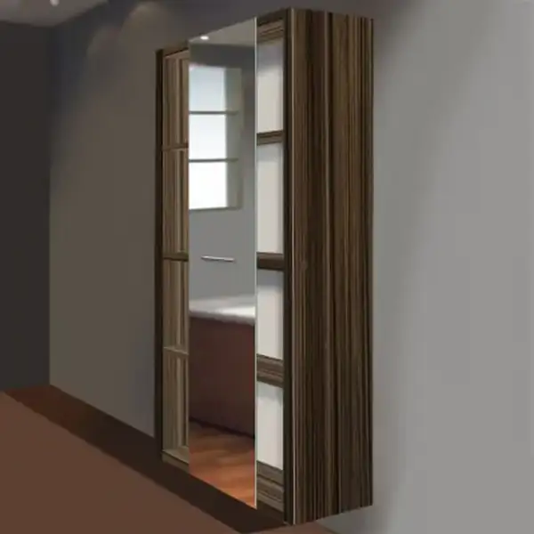 Шкаф зеркальный Duravit 2nd Floor с подсветкой, петли справа 1800 х 1000 х 360 мм (2F9158R5959) фото 2 Aquada.com.ua