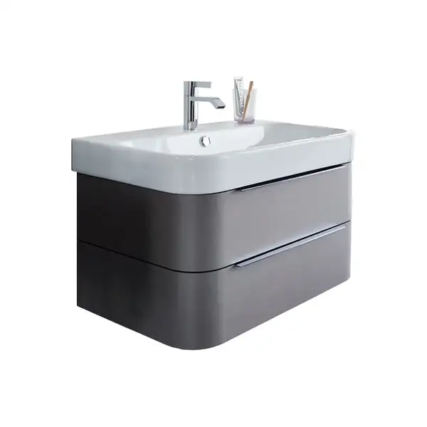 DURAVIT Тумба под раковину Duravi Happy D2 775 x 480 мм лен (H26365/75) фото 3 Aquada.com.ua