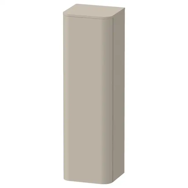 Шкафчик подвесной Duravit Happy D.2 Plus 40 х 36 х h133,6 см, серо-коричневый шелковисто-матовый лак (HP1261R6060) фото 1 Aquada.com.ua