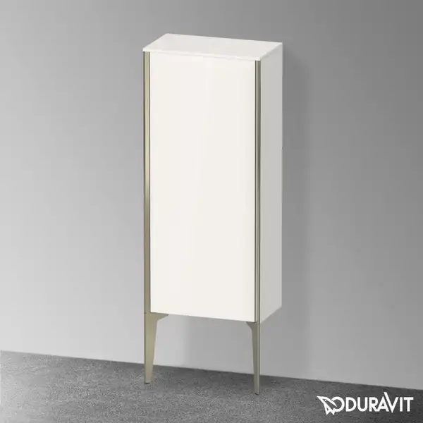 Шкафчик напольный Duravit XViu 40 x 24 х h113 см, белый глянцевый (XV1305LB122) фото 3 Aquada.com.ua
