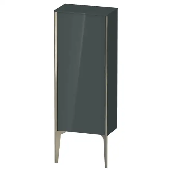 Шкафчик напольный Duravit XViu 40 x 24 х h113 см, доломитово-серый глянцевый лак (XV1305LB138) фото 1 Aquada.com.ua