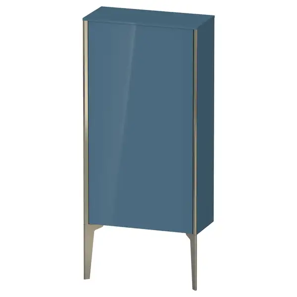 Шкафчик напольный Duravit XViu 50 x 24 х h113 см, голубой глянцевый лак (XV1306LB147) фото 1 Aquada.com.ua