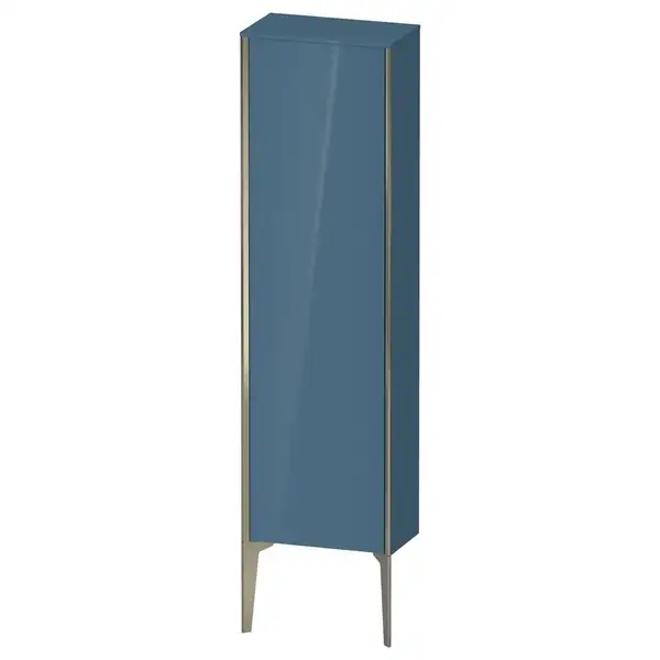 Шкафчик напольный Duravit XViu 40 x 24 х h157 см, голубой глянцевый лак (XV1315LB147) фото 1 Aquada.com.ua