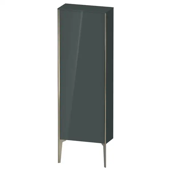 Шкафчик напольный Duravit XViu 50 x 24 х h157 см, доломитово-серый глянцевый лак (XV1316LB138) фото 1 Aquada.com.ua