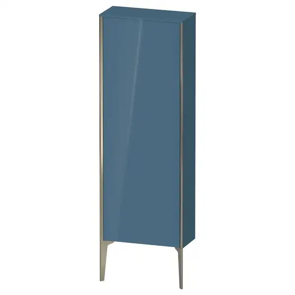 Шкафчик напольный Duravit XViu 50 x 24 х h157 см, синий глянцевый лак (XV1316LB147) фото 1 Aquada.com.ua