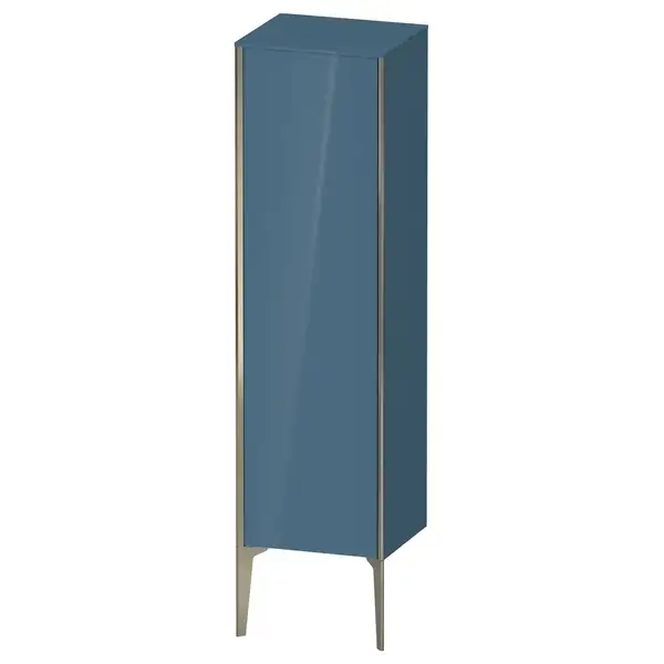 Шкафчик напольный Duravit XViu 40 x 36 х h157 см, голубой глянцевый лак (XV1325LB147) фото 1 Aquada.com.ua