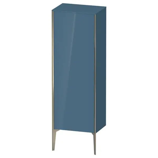 Шкафчик напольный Duravit XViu 50 x 36 х h157 см, синий глянцевый лак (XV1326LB147) фото 1 Aquada.com.ua