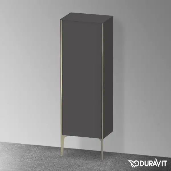 Шкафчик напольный Duravit XViu 50 x 36 х h157 см, графит матовый (XV1326LB149) фото 2 Aquada.com.ua