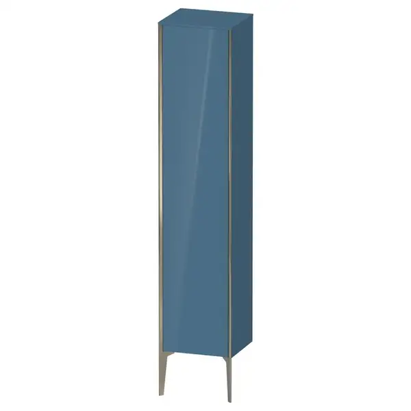 Шкафчик напольный Duravit XViu 40 x 36 х h201 см, синий глянцевый лак (XV1335LB147) фото 1 Aquada.com.ua