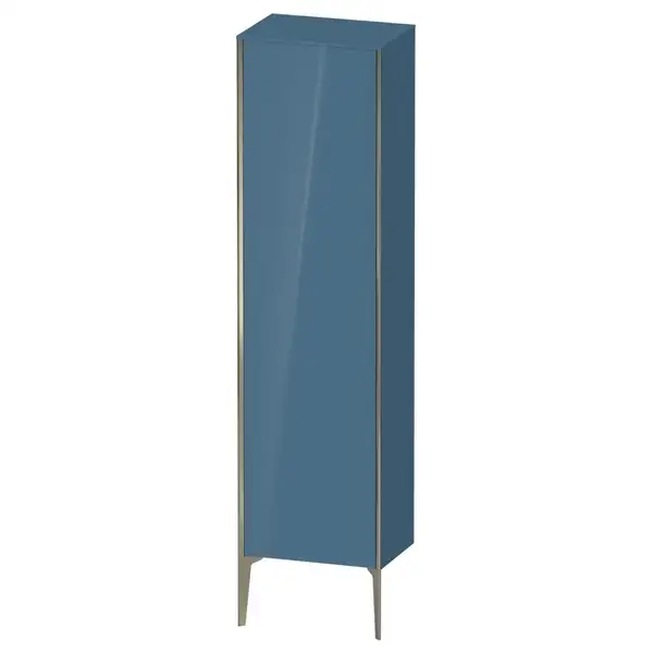 Шкафчик напольный Duravit XViu 50 x 36 х h201 см, голубой глянцевый лак (XV1336LB147) фото 1 Aquada.com.ua
