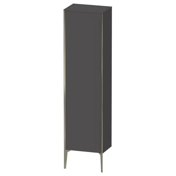 Шкафчик напольный Duravit XViu 50 x 36 х h201 см, графит матовый (XV1336LB149) фото 1 Aquada.com.ua