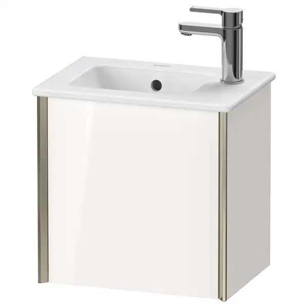 Тумба подвесная под раковину Duravit XViu 41 x 29 см, белый глянцевый (XV4024LB122) фото 1 Aquada.com.ua