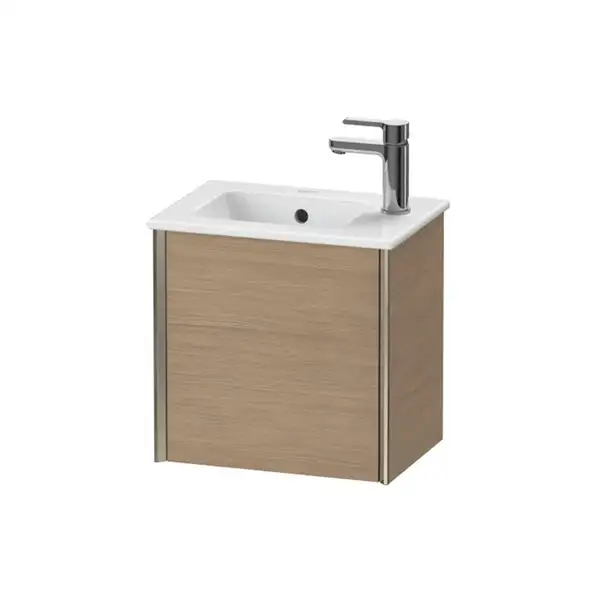 Тумба подвесная под раковину Duravit XViu 41 x 29 см, дуб европейский (XV4024LB152) фото 1 Aquada.com.ua